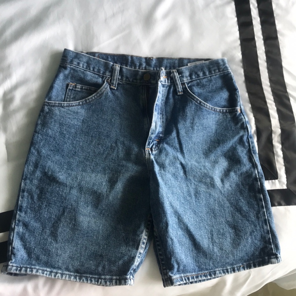 Wrangler long jean shorts